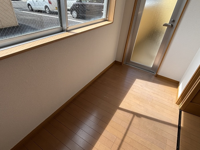 メゾンシャルムのバルコニー