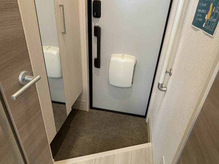 サニーガーデン日之出の玄関