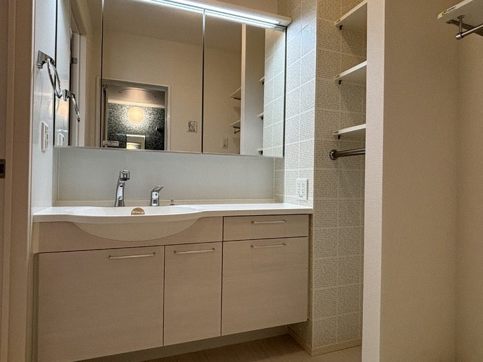 サニーガーデン日之出の洗面所