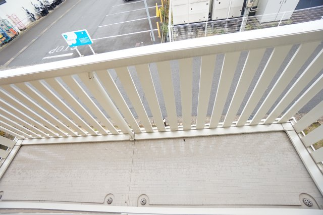 リビングタウン舟橋壱番館　Aのバルコニー