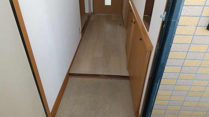 アウスピオーリの玄関