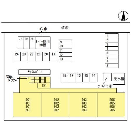 アウスピオーリの区画図
