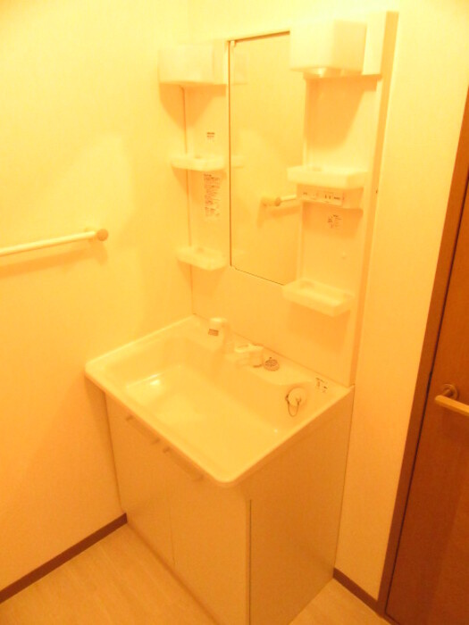 ビューラーやすらぎ　D棟の洗面所