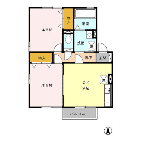 コーポ チェリッシュ　Ｂ