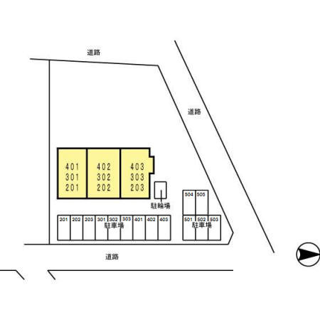 クレスト・デュオの区画図