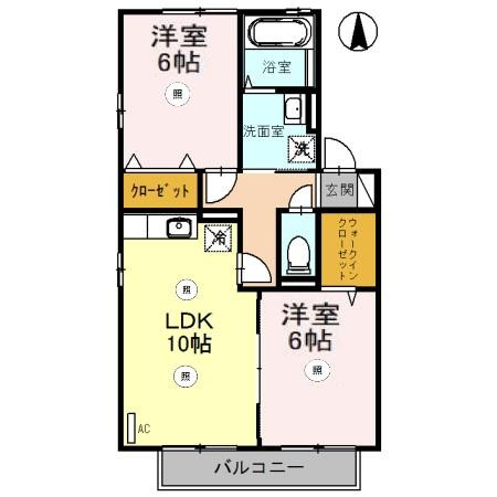 リビングタウン渕　Ｂ