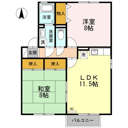 エルパレス江端　A