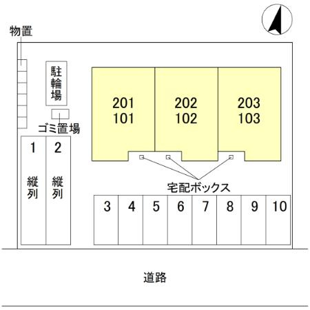 クレストの区画図