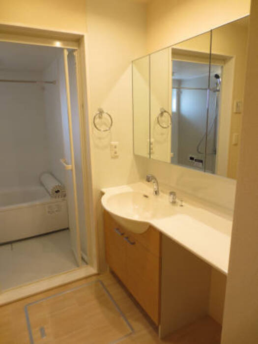 プレミアＡの洗面所