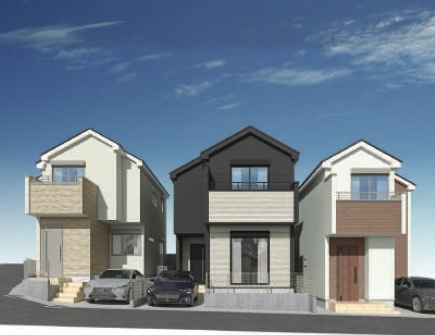  | 【横浜市旭区上白根町1354-35全3棟新築戸建て】★仲介手数料無料★（四季の森小学校・上白根北中学校） | 仲介手数料無料！お気軽にお問合せくださいinfo@kenone.co.jp /08070587312