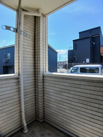 シルフィードⅡのバルコニー|開放的で明るい空間を演出してくれるバルコニーです