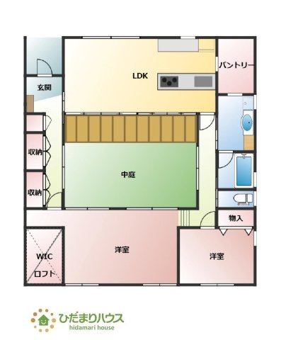 【間取り】 | 水戸市笠原町　中古戸建 | 主寝室は間仕切り対応可能で３LDKにすることも出来ちゃいます☆