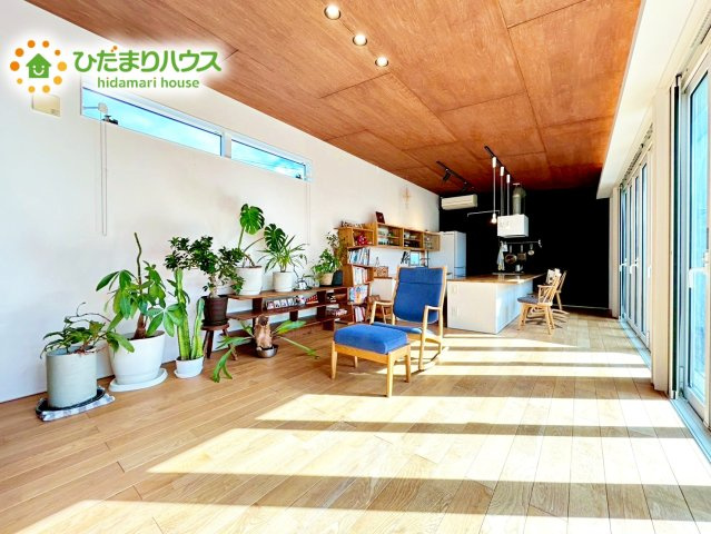 【居間・リビング】 | 水戸市笠原町　中古戸建 | ※室内イメージ画像・現在荷物は撤去されております。