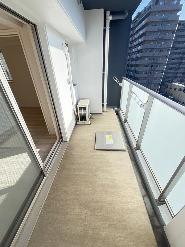 スプランディッド梅田北のバルコニー