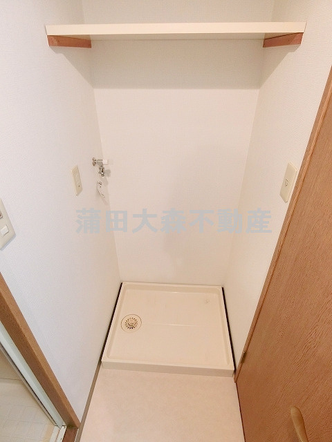 クレフォート大森の設備|洗濯機置き場　