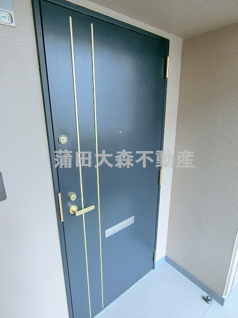クレフォート大森の玄関