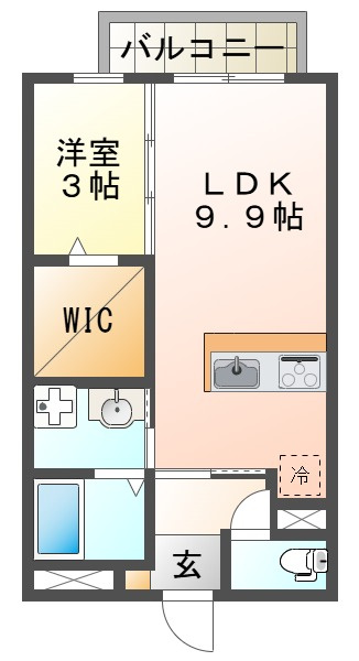 カーサヴィオーラの間取り