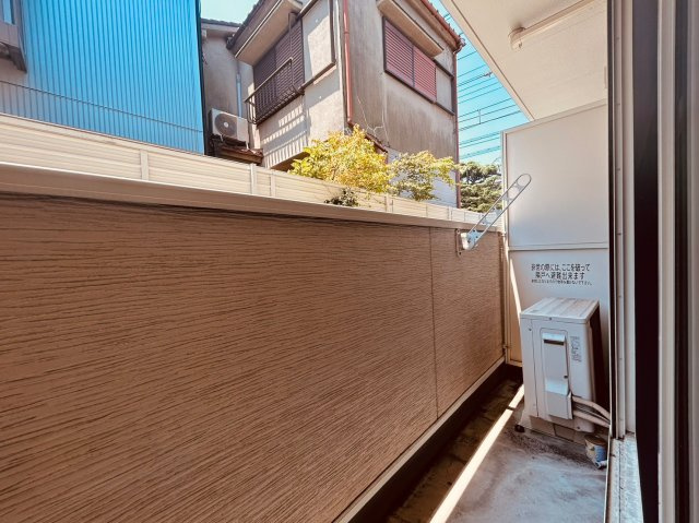 KTIレジデンス月見山Ⅱのバルコニー