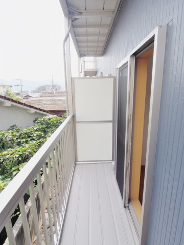 BLUE HOUSE青崎のバルコニー