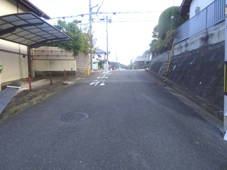 【前面道路含む現地写真】 | 川西市湯山台2丁目　建築条件無土地