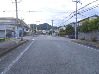 【前面道路含む現地写真】 | 川西市湯山台2丁目　建築条件無土地