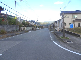【前面道路含む現地写真】 | 川西市湯山台2丁目　建築条件無土地