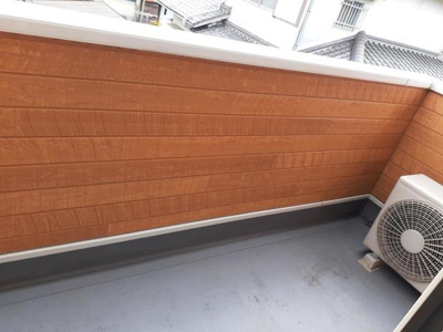 【バルコニー】 | コスモハイツ溝口Ⅰ | 陽当たり良好なバルコニーです