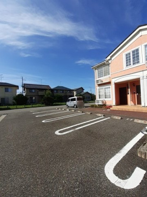 【駐車場】 | パルコプレッソＢ | 駐車スペースもあります