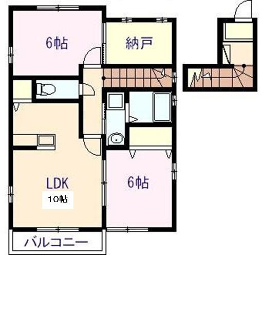 ネクスト吉村Ⅱ（ペット）の間取り