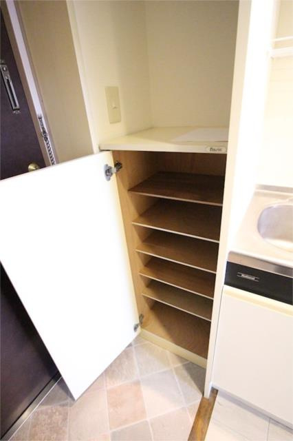 調布市小島町３丁目の賃貸マンションの収納