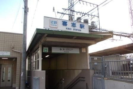 シエルの周辺|近鉄長野線喜志駅まで1100m