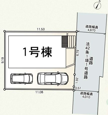 【外観】 | 厚木市関口　新築分譲住宅　全1棟