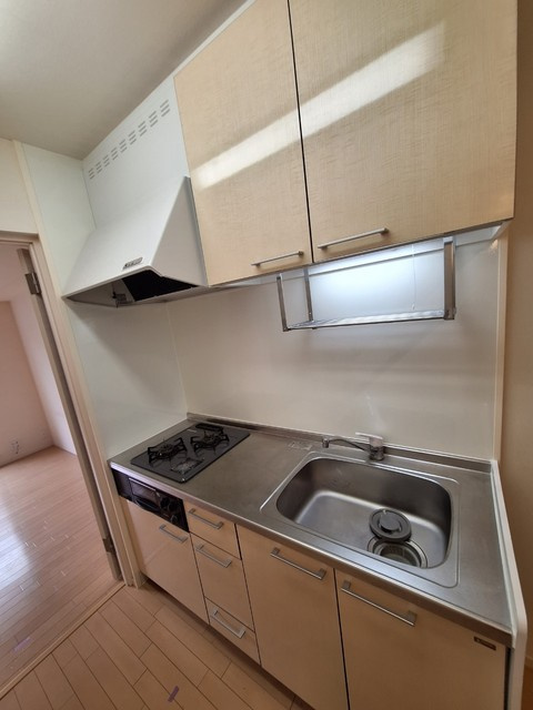 ロンボヌール稲毛のキッチン|★ガス2口グリル付き★