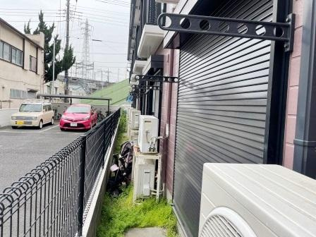 グレイス戸田のバルコニー