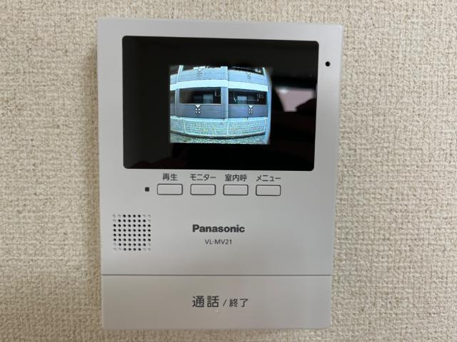 グランドパレス長泉Ｃのセキュリティ|カメラ付インターホン