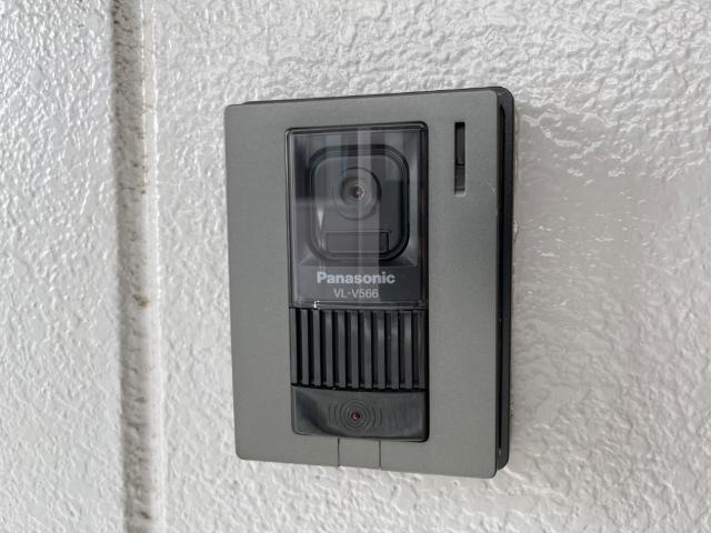 グランドパレス長泉Ｃのセキュリティ|カメラ付きインターホン