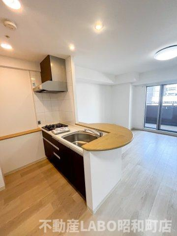 セレッソコート上本町EASTのキッチン