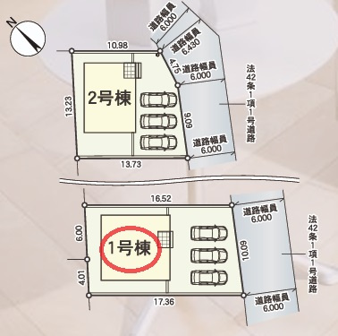 【区画図】 | クレイドルガーデン彦根市東沼波町第６ | 区画図