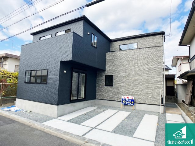 加古川市西神吉町岸　第3期　新築一戸建ての外観|お客様に長く安心して住んでいだだける事にこだわった家づくり！住んでからのアフターサービスにもしっかりと取り組んでいます！