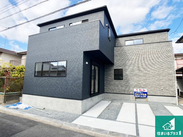 加古川市西神吉町岸　第3期　新築一戸建ての外観|お客様に長く安心して住んでいだだける事にこだわった家づくり！住んでからのアフターサービスにもしっかりと取り組んでいます！