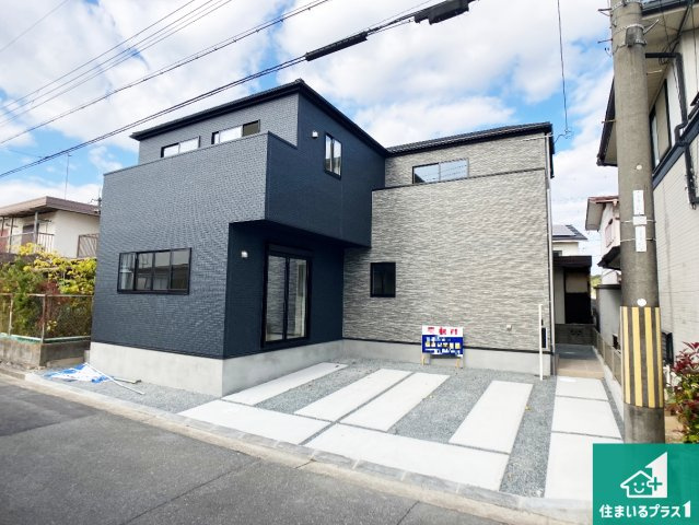 加古川市西神吉町岸　第3期　新築一戸建ての外観|安心の10年保証！外観を美しく保ち、雨水で汚れを落とします！気になることがありましたら、お気軽にお問い合わせください！