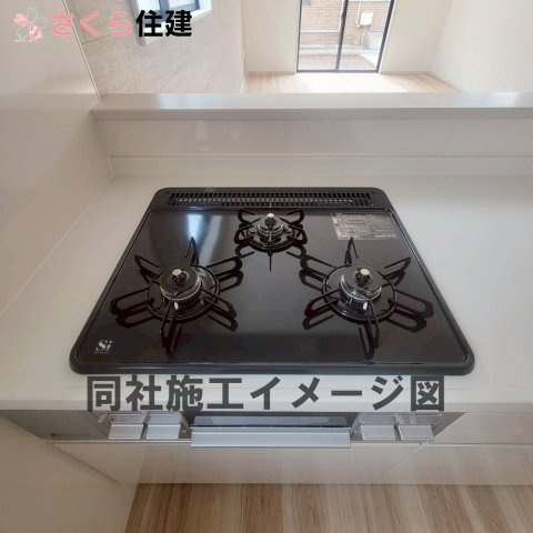 リガーレさくら市氏家10期のキッチン