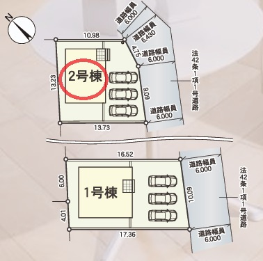 【区画図】 | クレイドルガーデン彦根市東沼波町第６ | 区画図