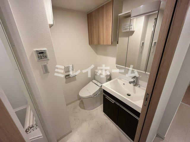 ハイズフラット糀谷の独立洗面台