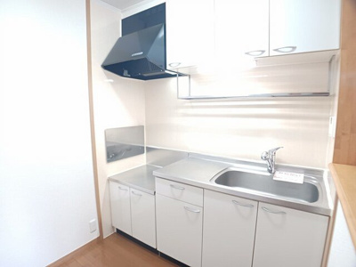 【キッチン】 | グレイス　レジデンス　Ｂ | きれいなキッチンです