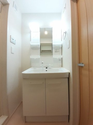 【洗面所】 | フィールドビーチ加茂名 | 洗面所です