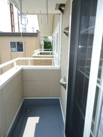 ローズマリーＢのバルコニー