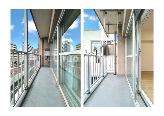 トーア東尾久マンションのバルコニー|両面バルコニー