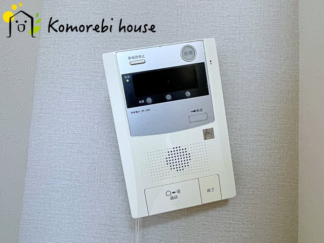 東建ニューハイツ北鴻巣の防犯設備|モニター付インターホンです