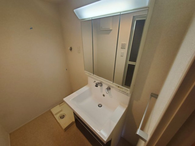 【独立洗面台】 | ティエラフェリス | 独立洗面台で身支度をすべて済ませてしまいましょう